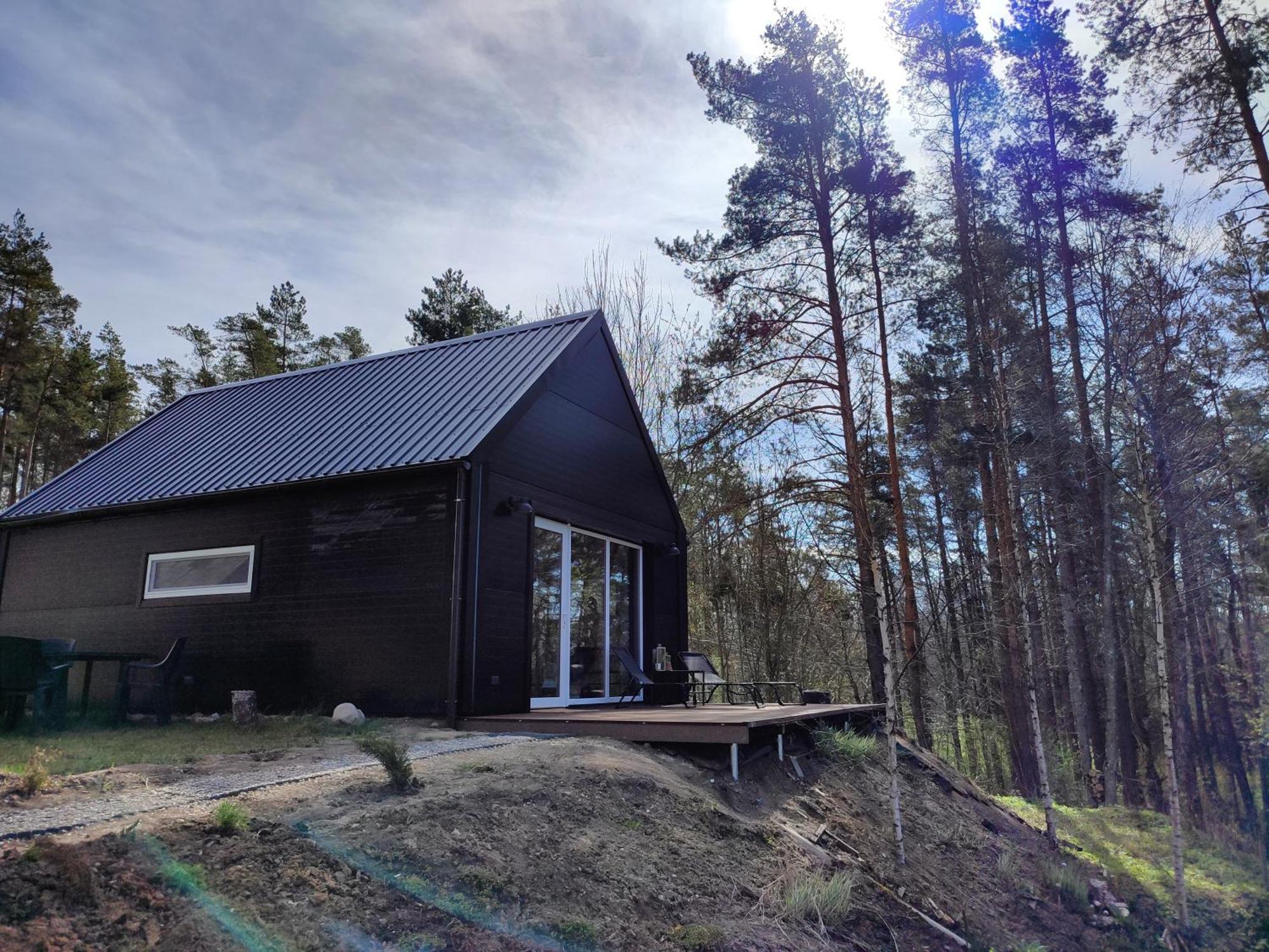 Modern Sauna Cabin In Horse Ranch Liyeplauke Екстер'єр фото