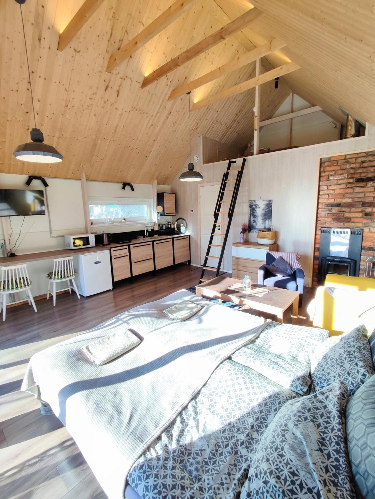Modern Sauna Cabin In Horse Ranch Liyeplauke Екстер'єр фото