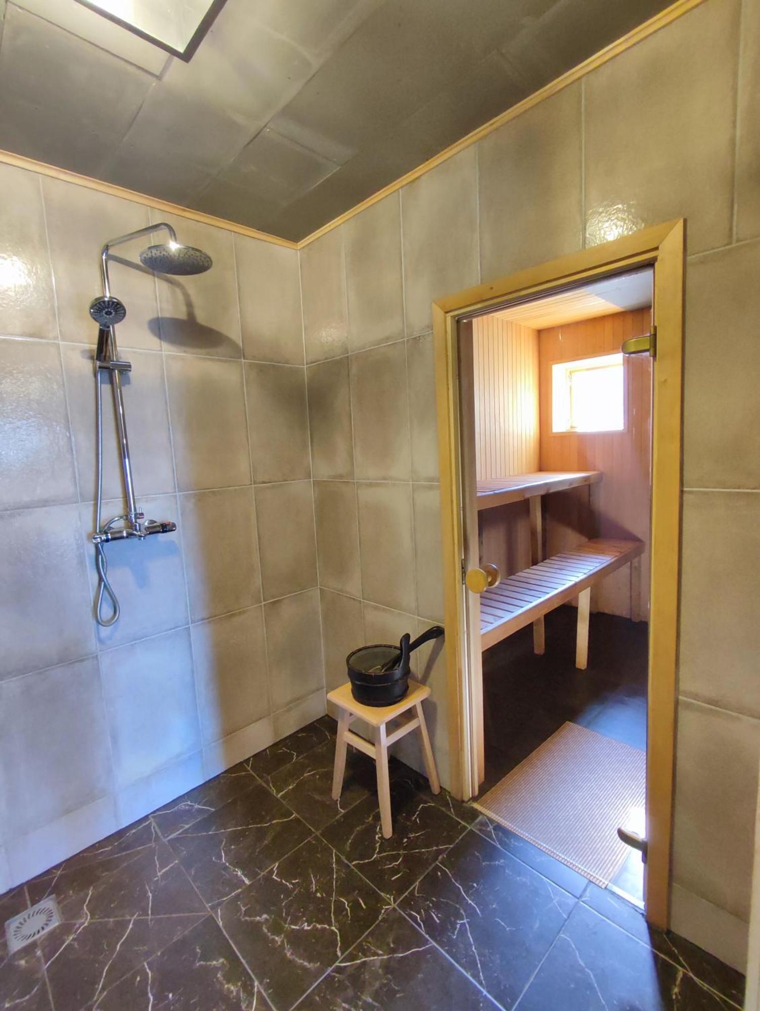 Modern Sauna Cabin In Horse Ranch Liyeplauke Екстер'єр фото